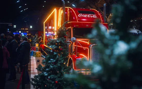 Coca-Cola is coming to town – und zwar mit dem Zug!