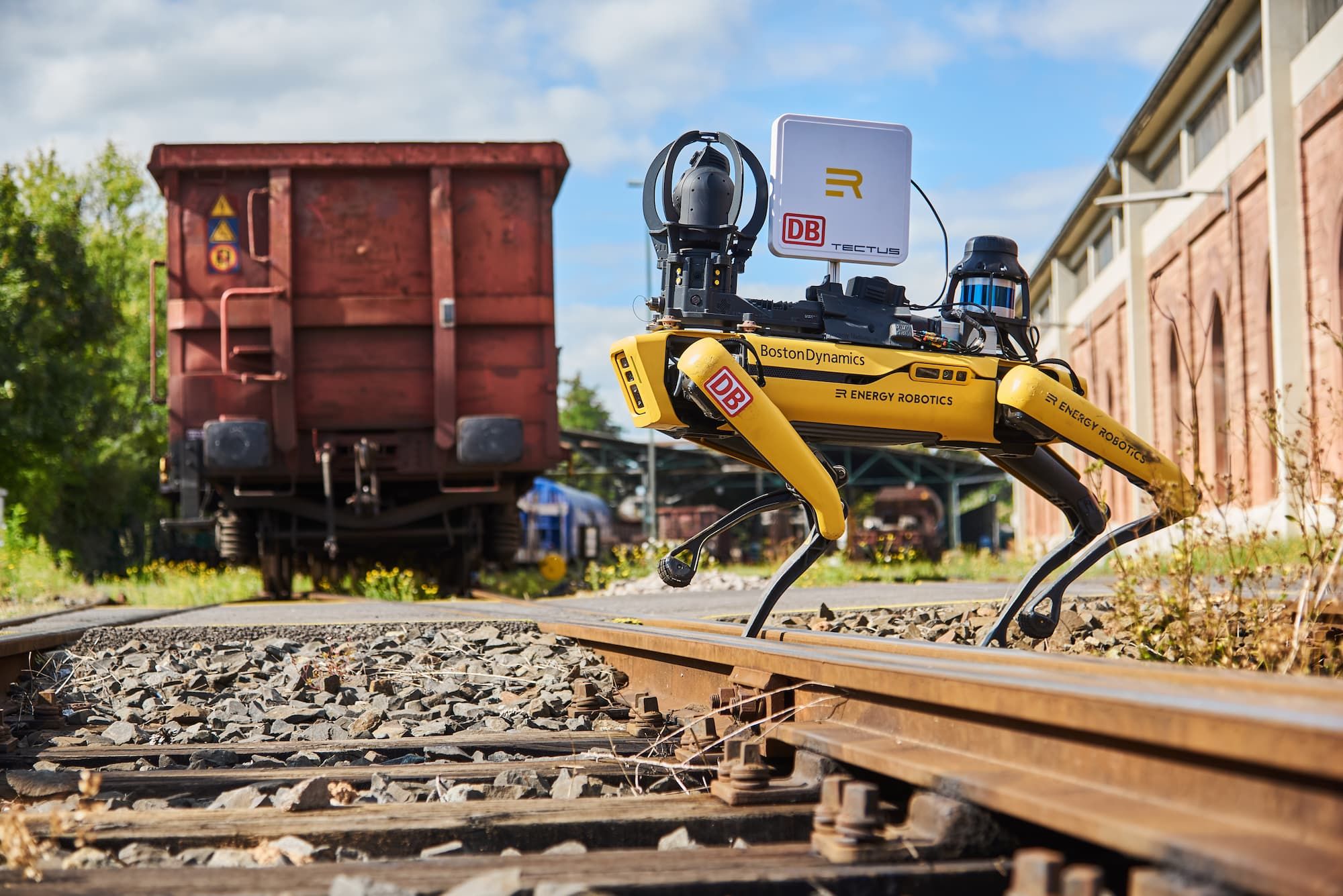 Roboterhund 03 Deutsche Bahn Ag Stefan Wildhirt