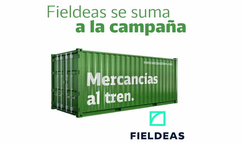 La iniciativa “Mercancías al Tren” suma un nuevo apoyo: Fieldeas