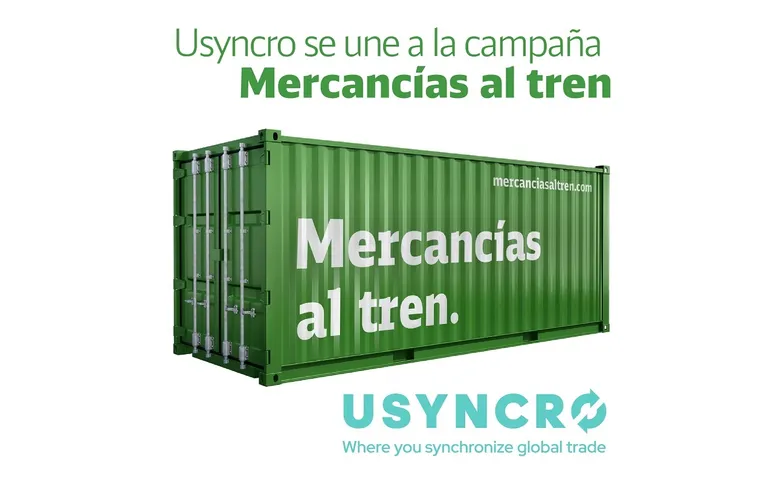 USYNCRO se suma a la campaña “Mercancías al Tren”