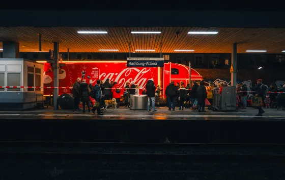 Cargo Ho Ho: Coca-Cola Christmas train