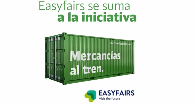 Easyfairs se suma como colaborador de “Mercancías al Tren”