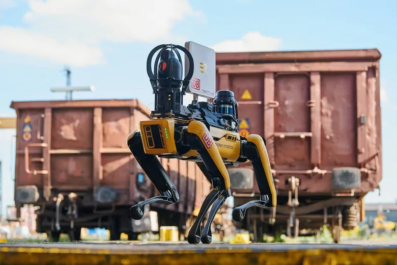 Robot dog takes over vehicle inspection